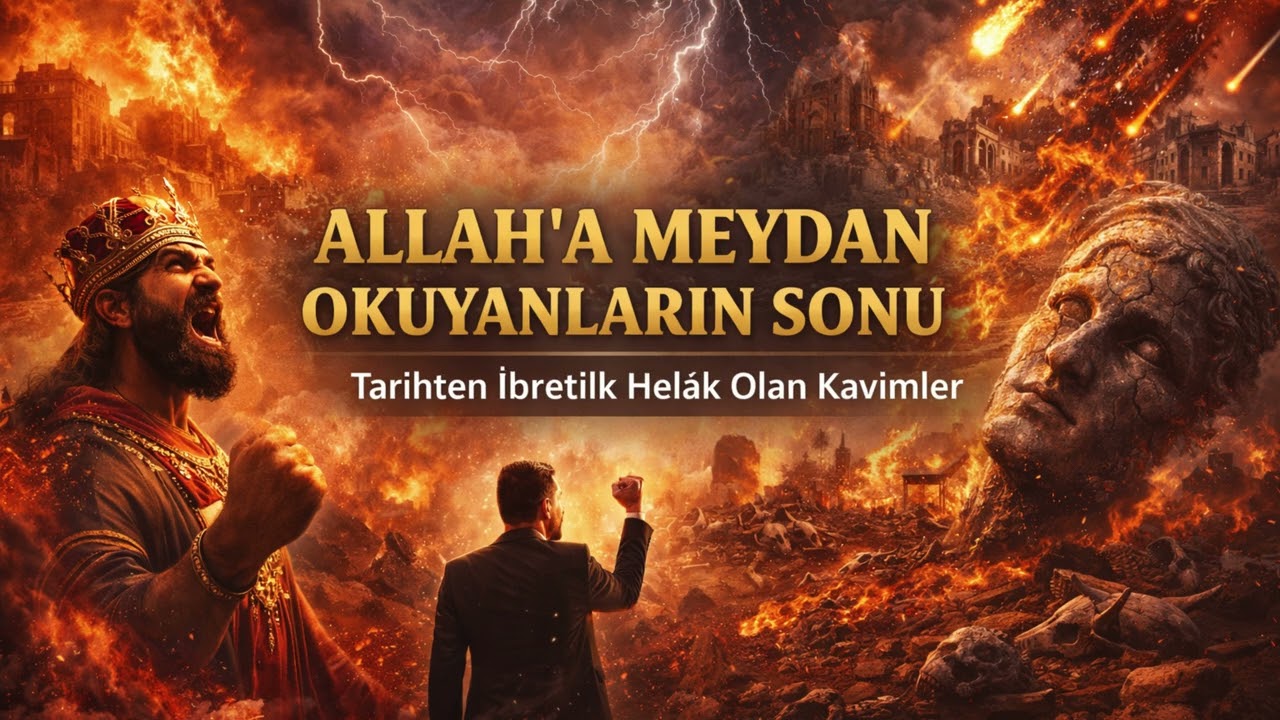Allah’a Meydan Okuyanların Sonu | Tarihten İbretlik Helâk Olan Kavimler