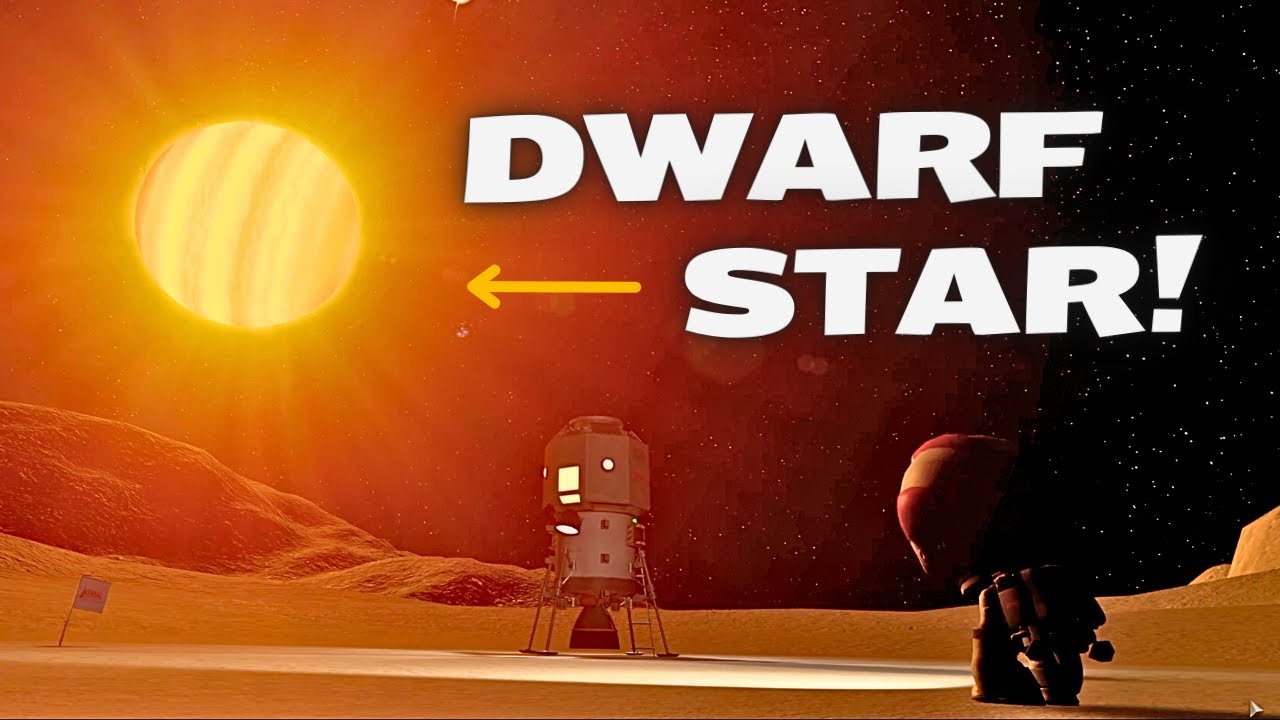DWARF STAR: Meiuqer Lander в Kerbal Space Program (Kcalbeloh Planet Pack) и мод Near Future Tech
