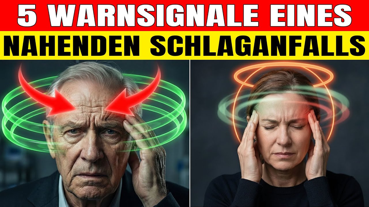 Ab 60: 5 Warnsignale des K&ouml;rpers, die einen Schlaganfall ank&uuml;ndigen