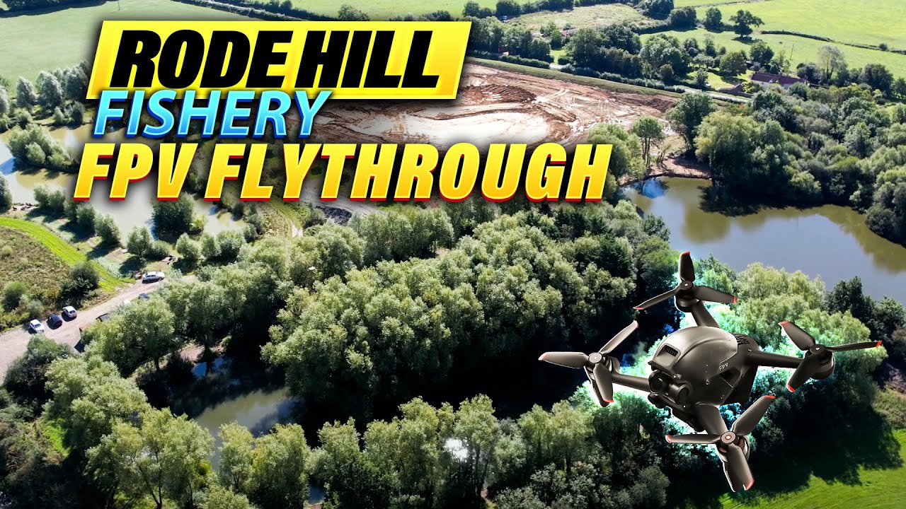 🚁 Aerial Tour of Rode Hill Fishery in Frome, Somerset - swimbooker: The Flythrough