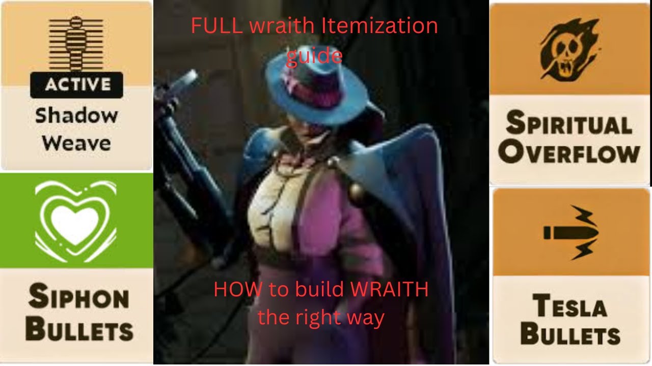 HOW to build Wraith - EDUCATION - ReSOL DEADLOCK