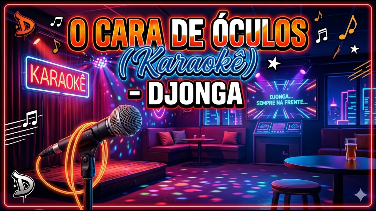 O cara de óculos (Karaokê) - Djonga
