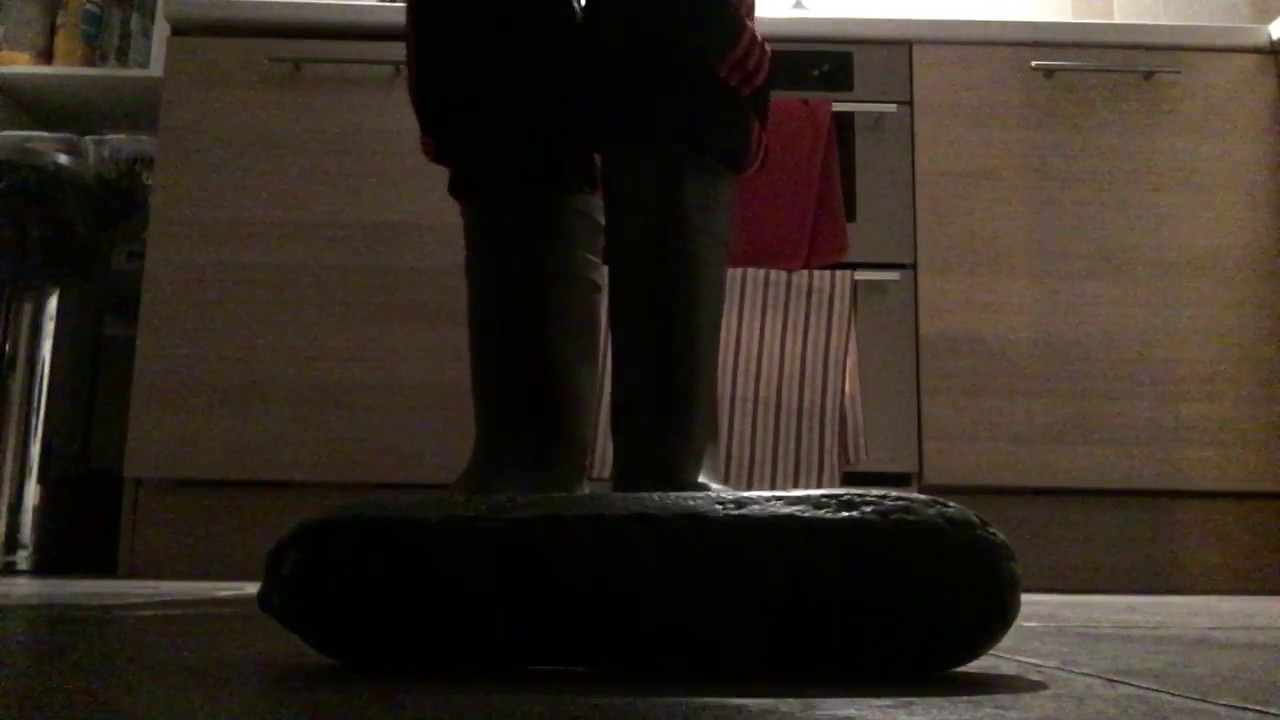 Dunlop Thermo+ rubber boots crunch a courgette/zucchini