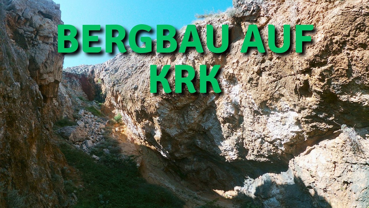 Wanderung zum Bergbaugebiet auf KrK