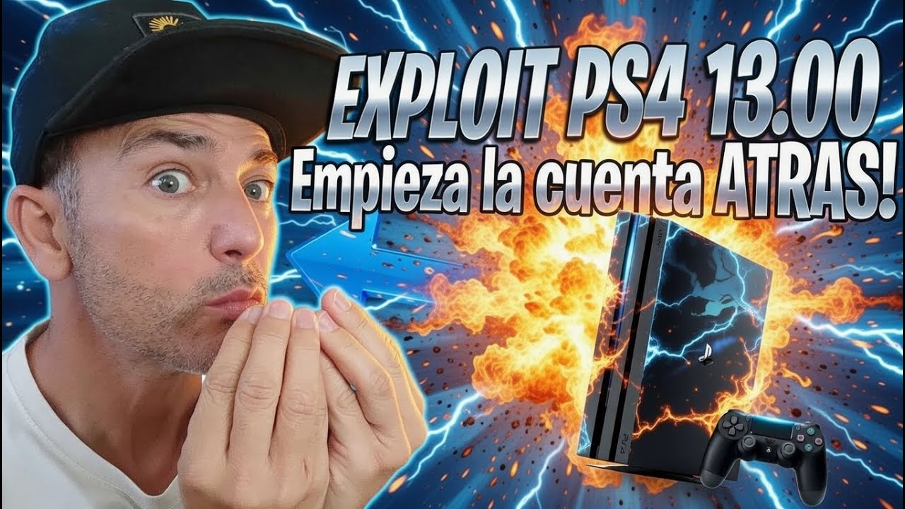 Exploit PS4 13.00 Empieza la cuenta ATRÁS! Falta muy poco! estás preparado?