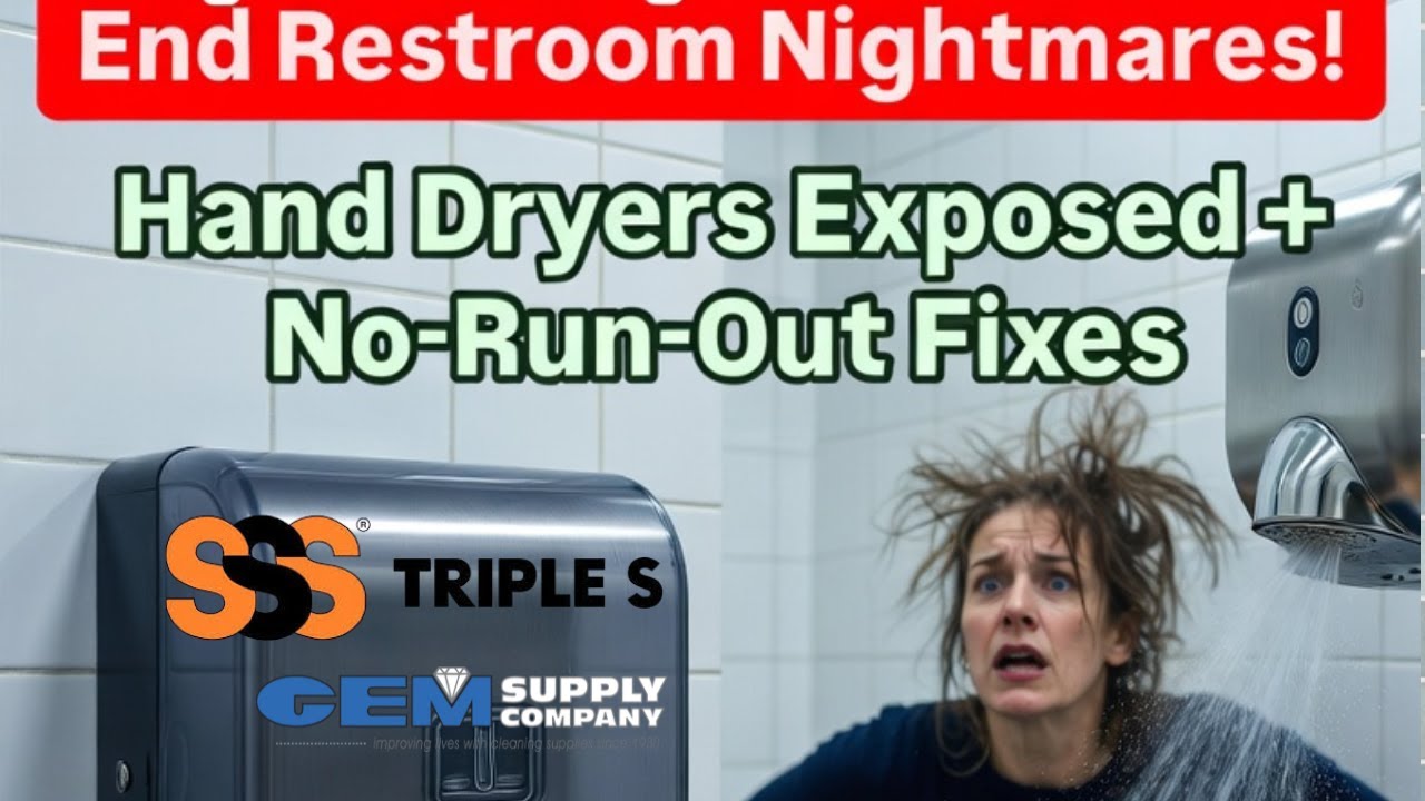 Facility Managers Guide to Ending Restroom Nightmares @GEMSupply @SSSTripleSSolutions