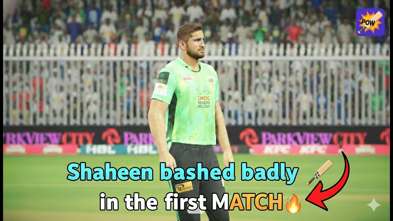 Shaheen Afridi BASHED! 😱 PSL 2026 PS5 Gameplay (4K 60FPS) - ShekNBloom