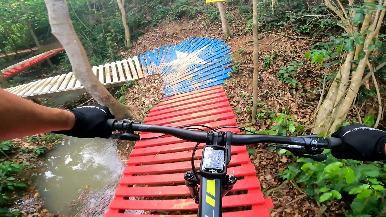 Mountain Biking at Fajardo MTB Trail