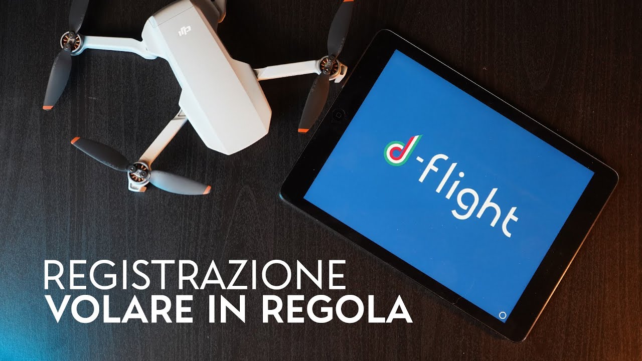 DJI MINI 2 Registrazione su D-Flight con nuovo REGOLAMENTO EUROPEO