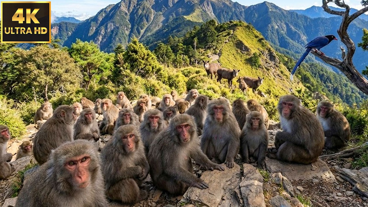 Hiking Taiwan: The Jade Mountain - Macaques, Serows & The Blue Magpie