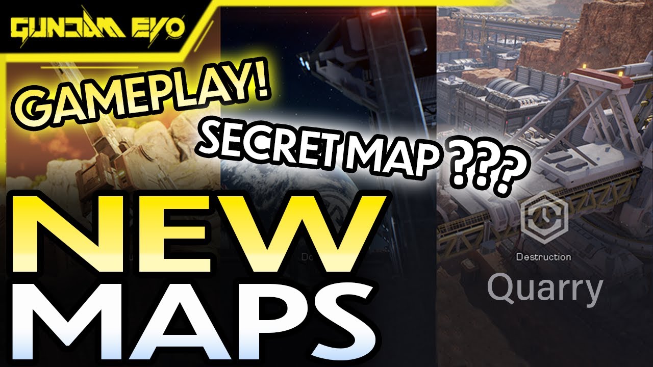 Gundam Evolution News || NEW MAPS + SECRET UNANNOUNCED MAP + ANALYSIS