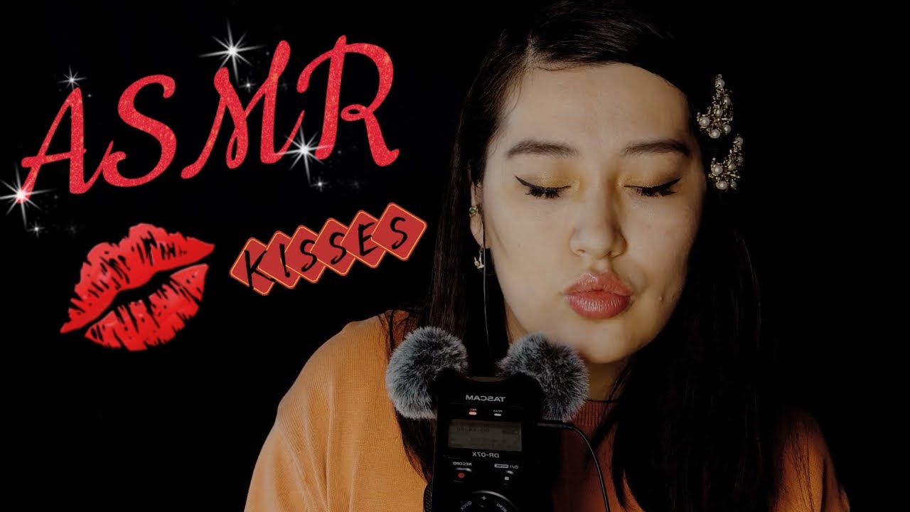АСМР 💋💋💋 Поцелуйчики с ушка на ушко | 👄 Kisses in your ears #asmr #асмр #asmrkisses #78