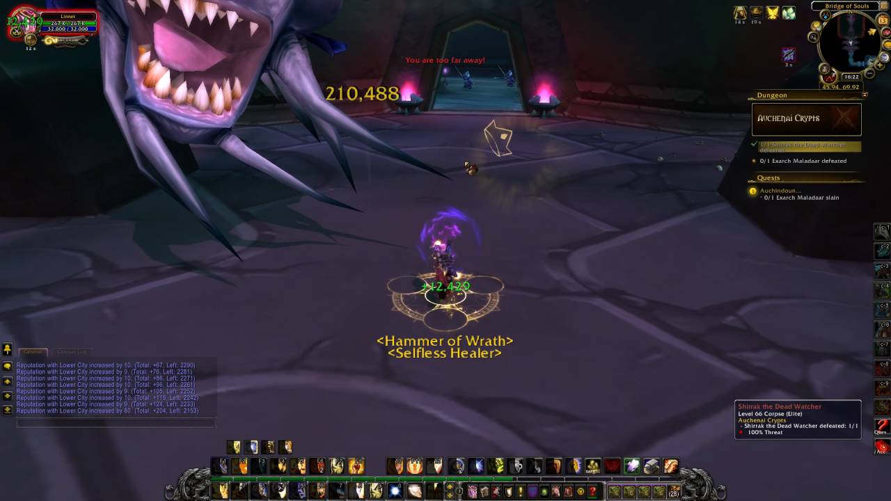 Auchindoun Quest ID 10167 Playthrough Shattrath City