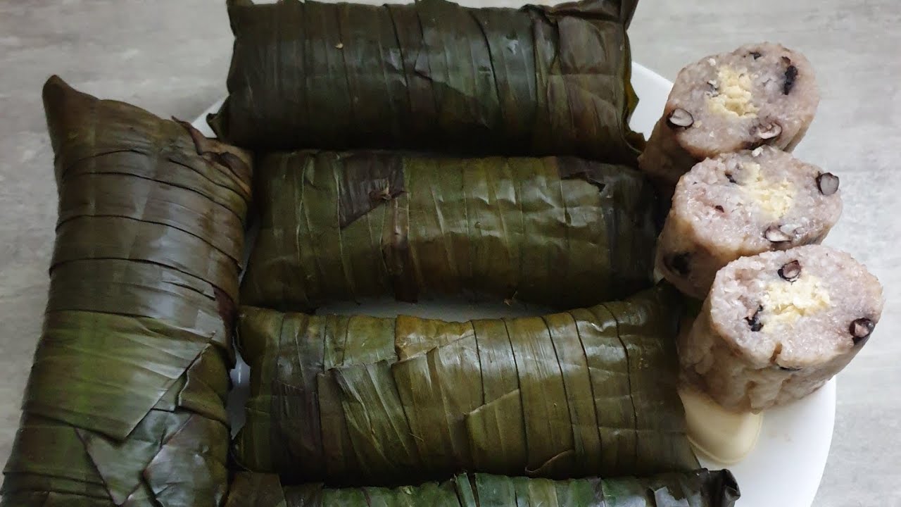 Cách làm bánh lá dừa bằng lá chuối  đặc sản bến tre#cuộc sống ở pháp