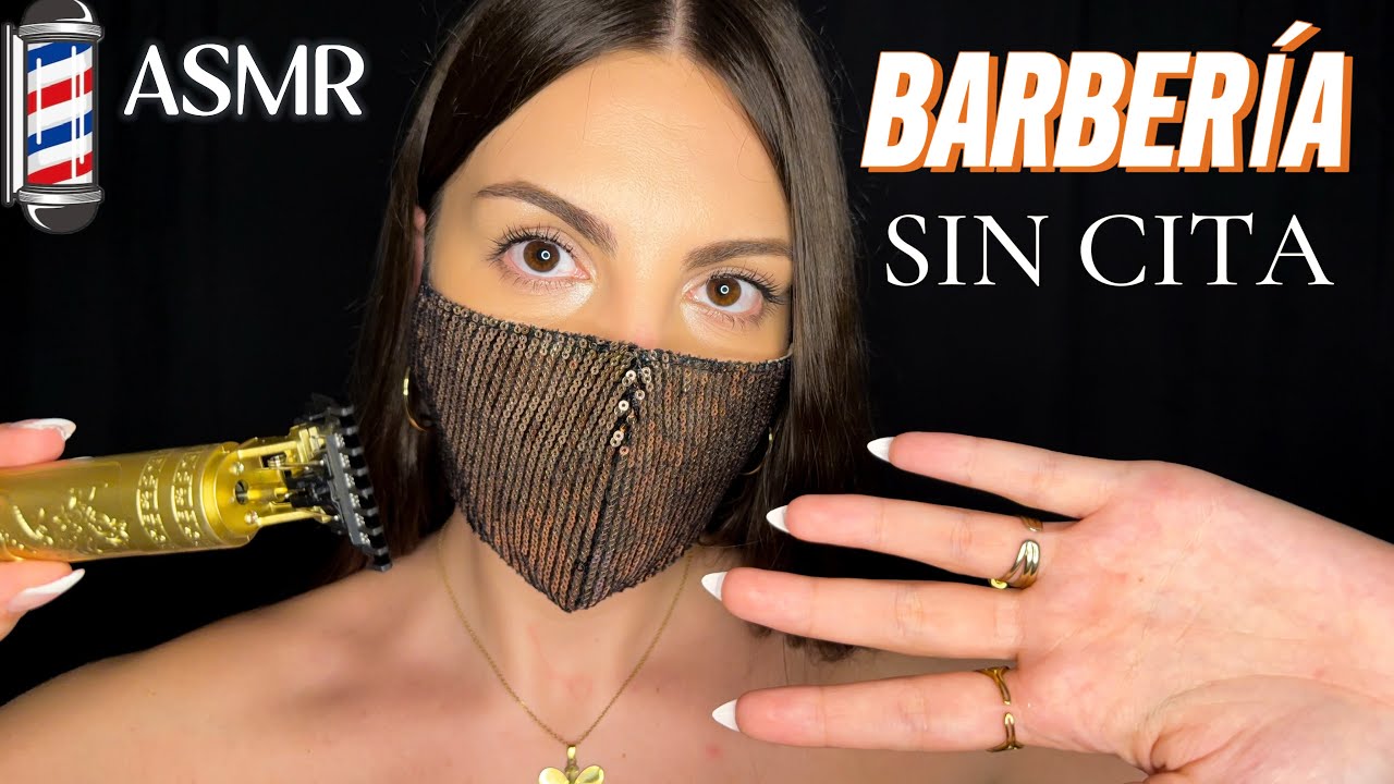 ASMR 💈 BARBERÍA 💈Corte de CABELLO y AFEITADO de barba (Roleplay en Soft Spoken)