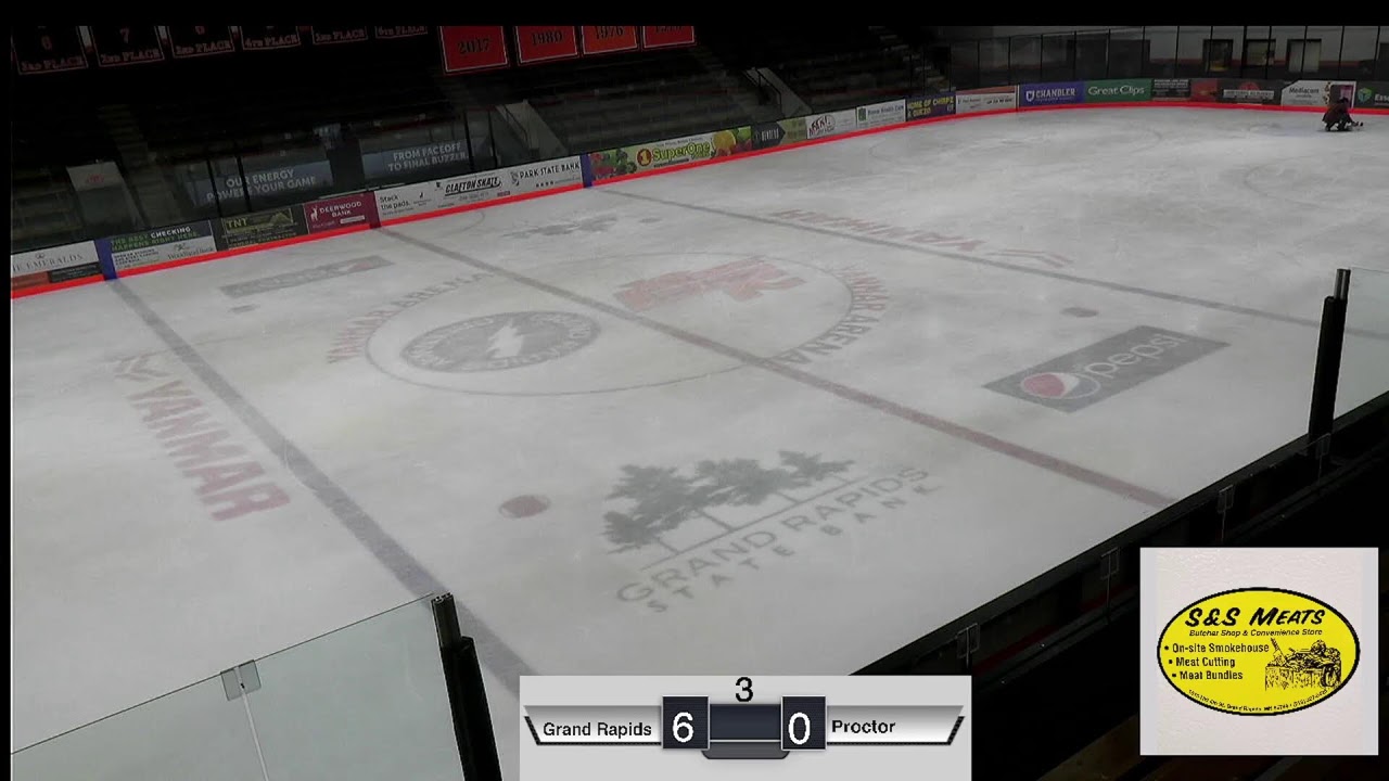 Grand Rapids Boys Hockey vs.  Proctor 2025