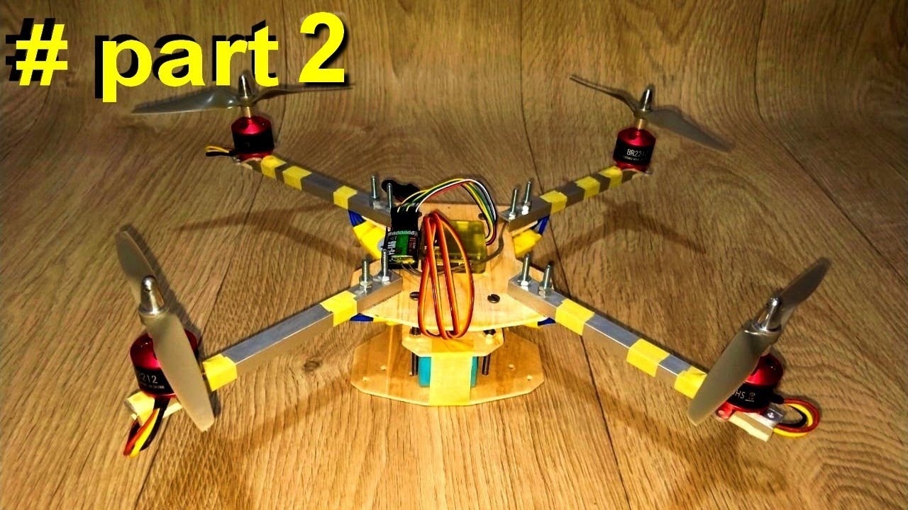 كيفية صنع طائرة الدرون - الجزء الثاني #part2 #drone