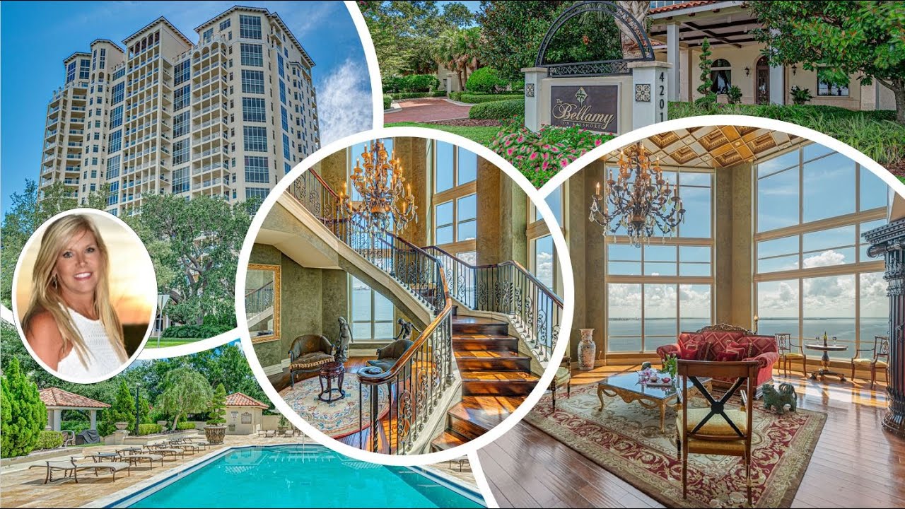 Castle in the Sky! 4201 Bayshore Blvd   2101   Tampa, FL   Offered at  $4,495,000.
