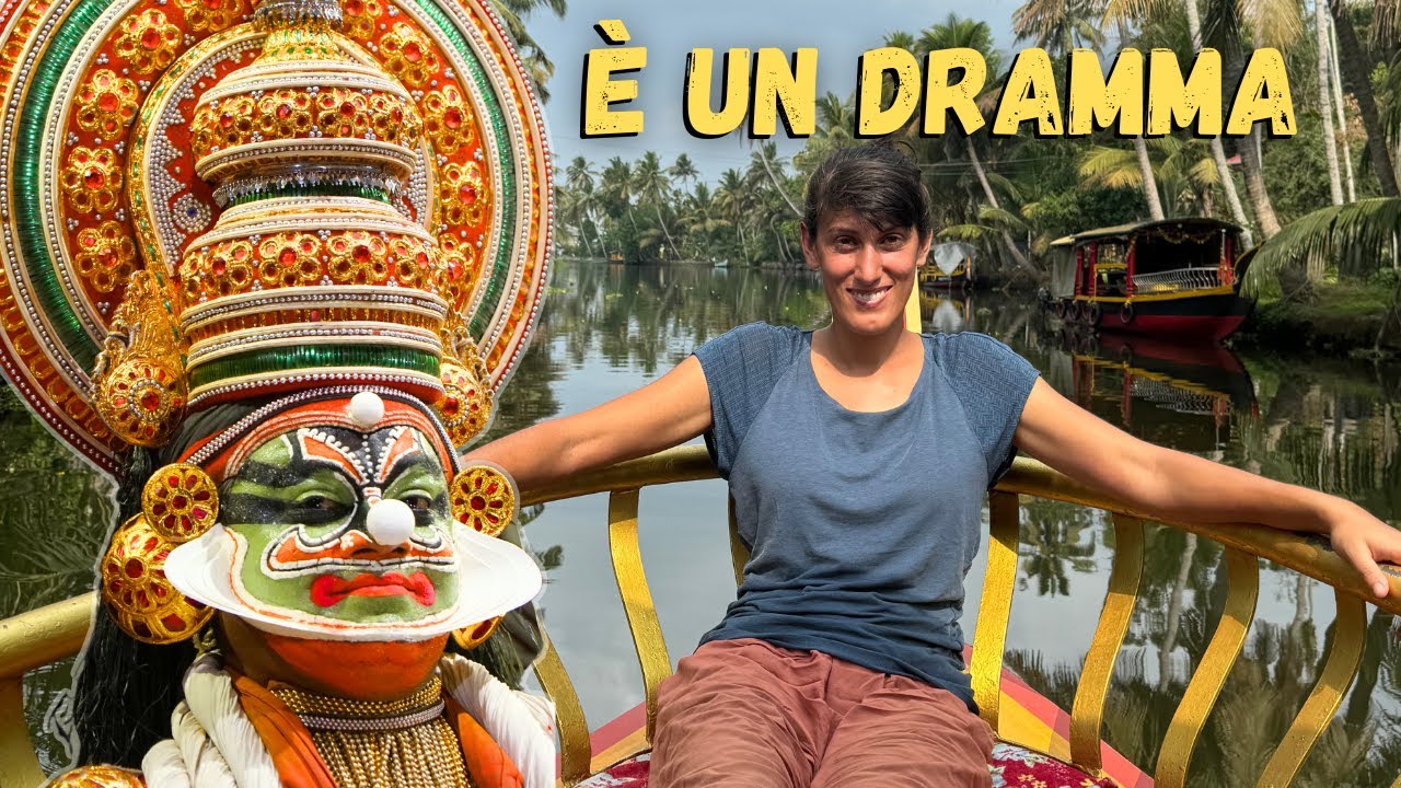 La danza degli occhi. L'arte del KATAKALI nella Venezia INDIANA _ VIAGGIO in CAMPER in KERALA