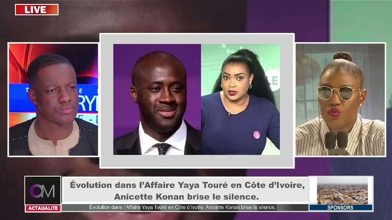 OM TV:#URGENT/Évolution dans l’Affaire Yaya Touré en Côte d’Ivoire, Anicette Konan brise le silence.