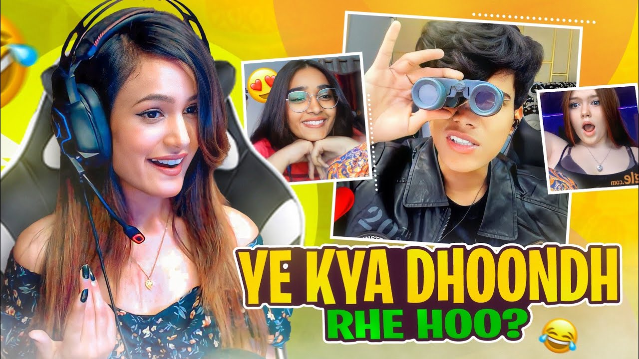 UFF! Ye Kya Dhoondh Rha Hai😂🔥|| Funny Reaction On @adarshuc   Omegle Funny Video😻|   @Nihuverma