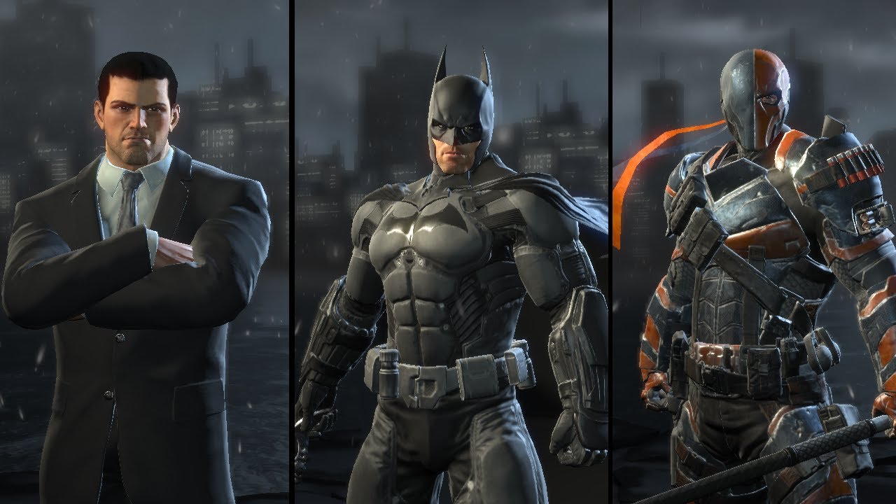 Arkham Origins - GCPD Stealth: Batman/Bruce Wayne/Deathstroke