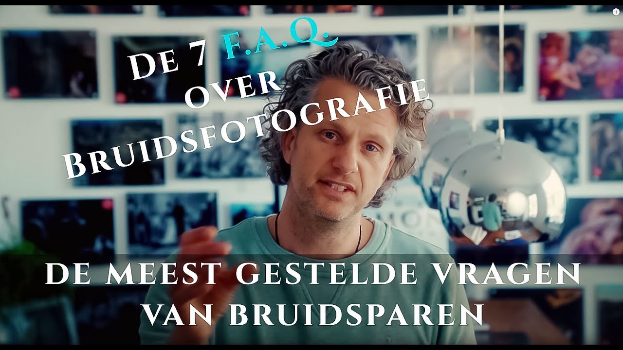 7 meest gestelde vragen over bruidsfotografie