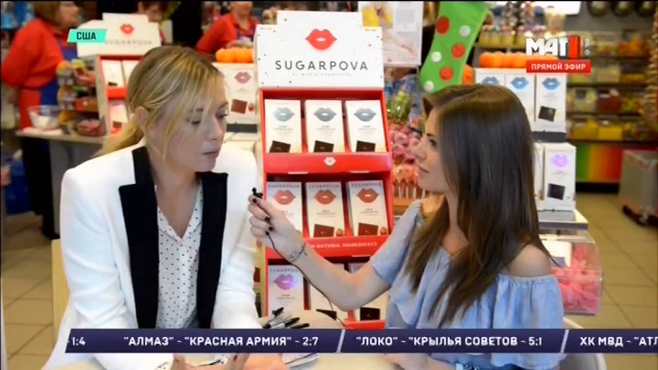 Интервью Марии Шараповой на Матч ТВ 17 10 2016