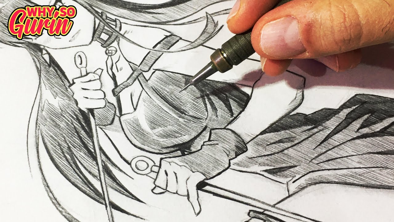La MEJOR Práctica de HATCHING (Achurado)  ✍️ - HAZ ESTO PARA MEJORARLOS | Why So Gurin