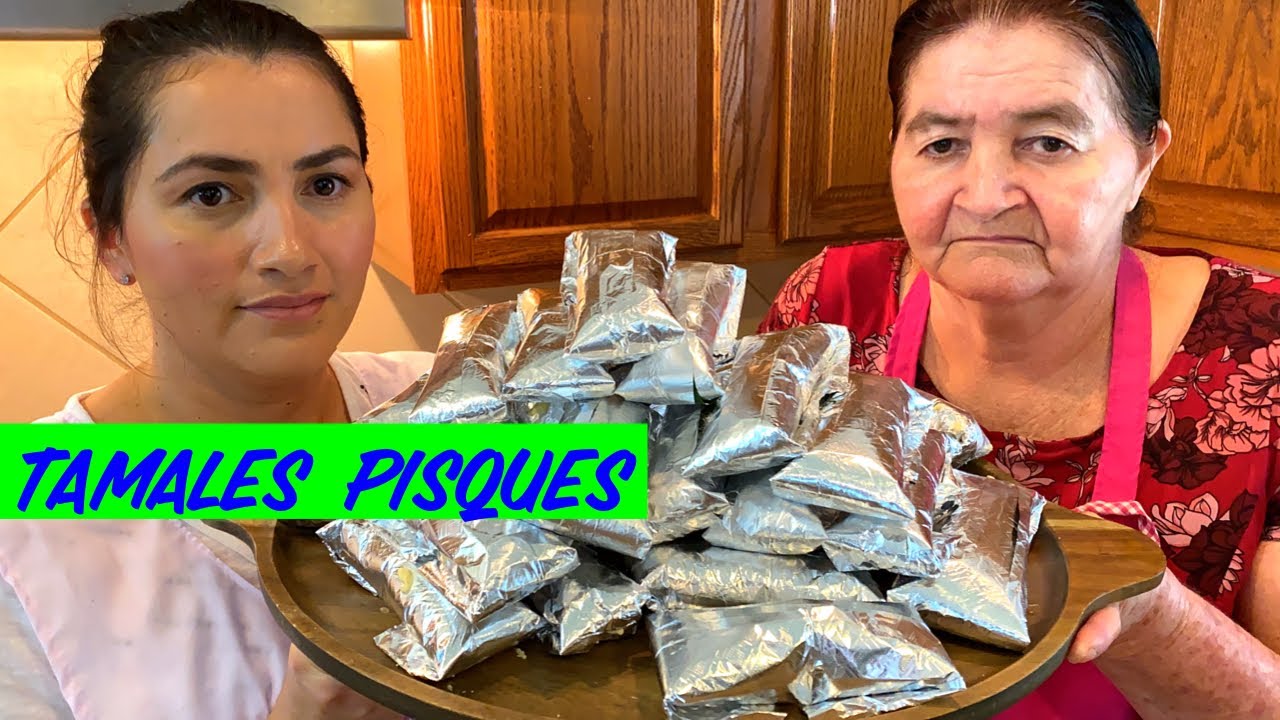 Como hacer tamales pisques salvadorenos