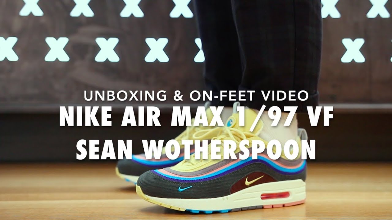 Nike Air Max 1/97 VF Sean Wotherspoon On feet & Unboxing Video at Exclucity