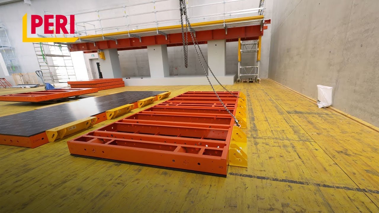SCHALUNG | PERI VARIOKIT Pfeiler Schalung | 101 Speed Column - Vorbereiten der ersten Ecke (DE)