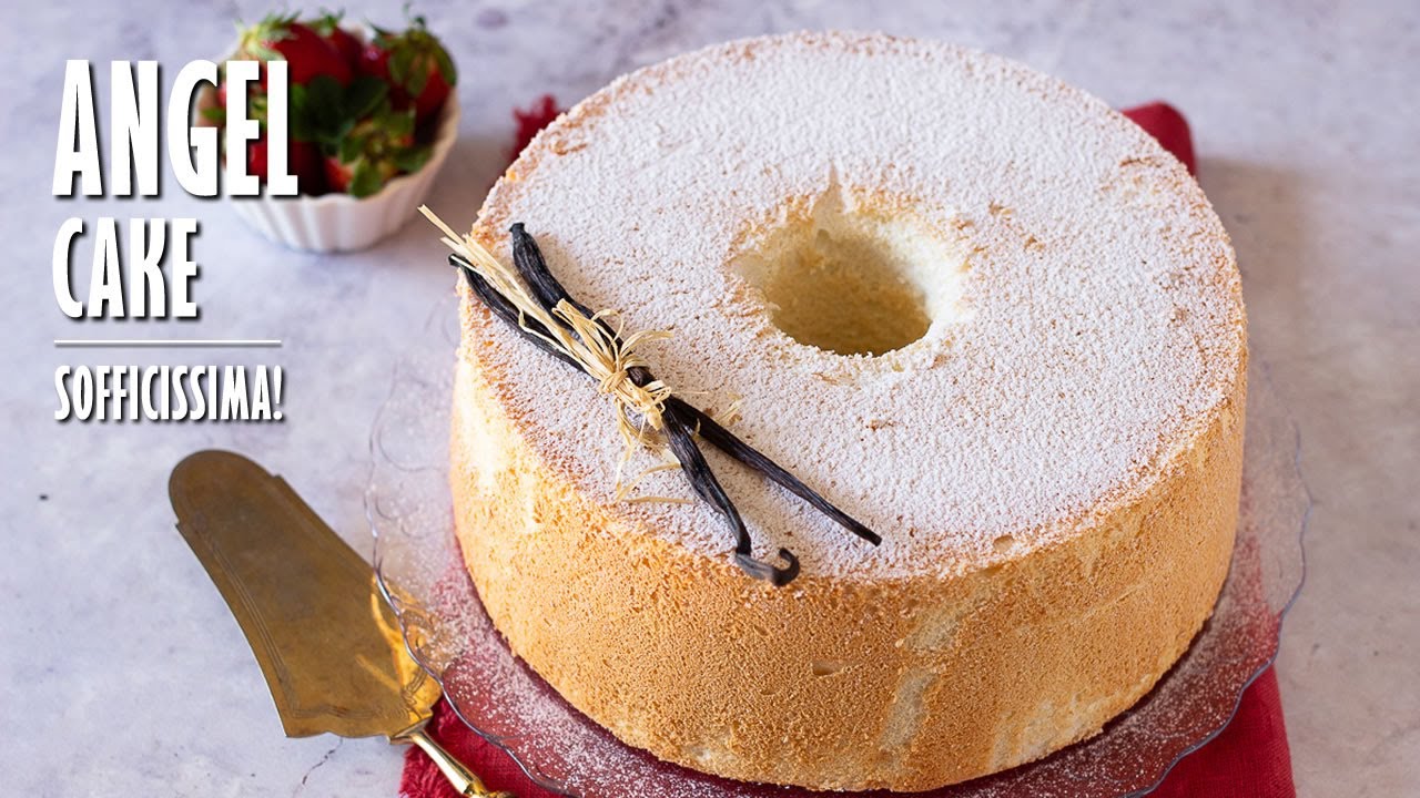 ANGEL CAKE (TORTA DI ALBUMI) fatta in casa | Marianna Pascarella