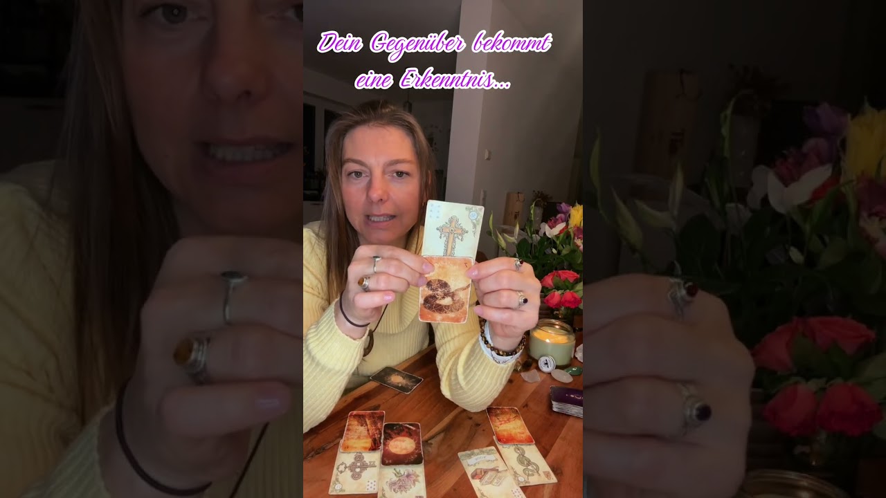 Dein Gegenüber bekommt eine Erkenntnis…