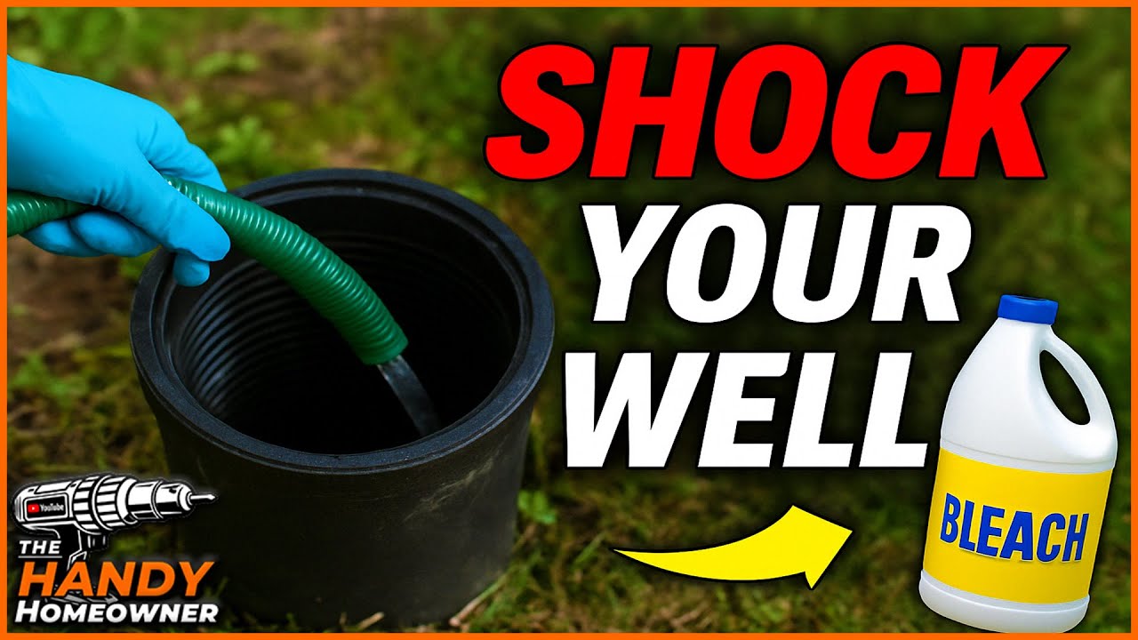 How to Shock a Well With Chlorine (Step-by-Step Safe Disinfection Guide)