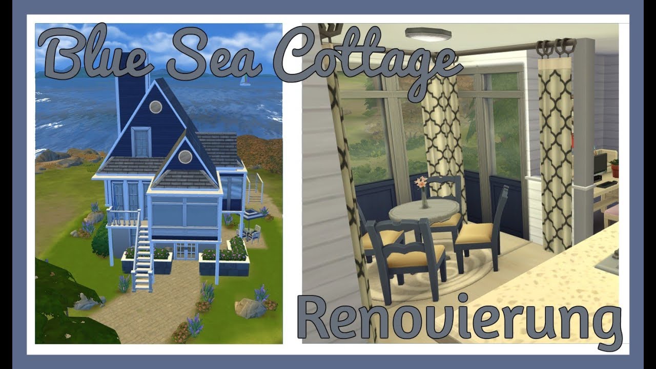 Sims 4 Hausbauvideo: Blue Sea Cottage - Renovierung [Lisi's Simworld]