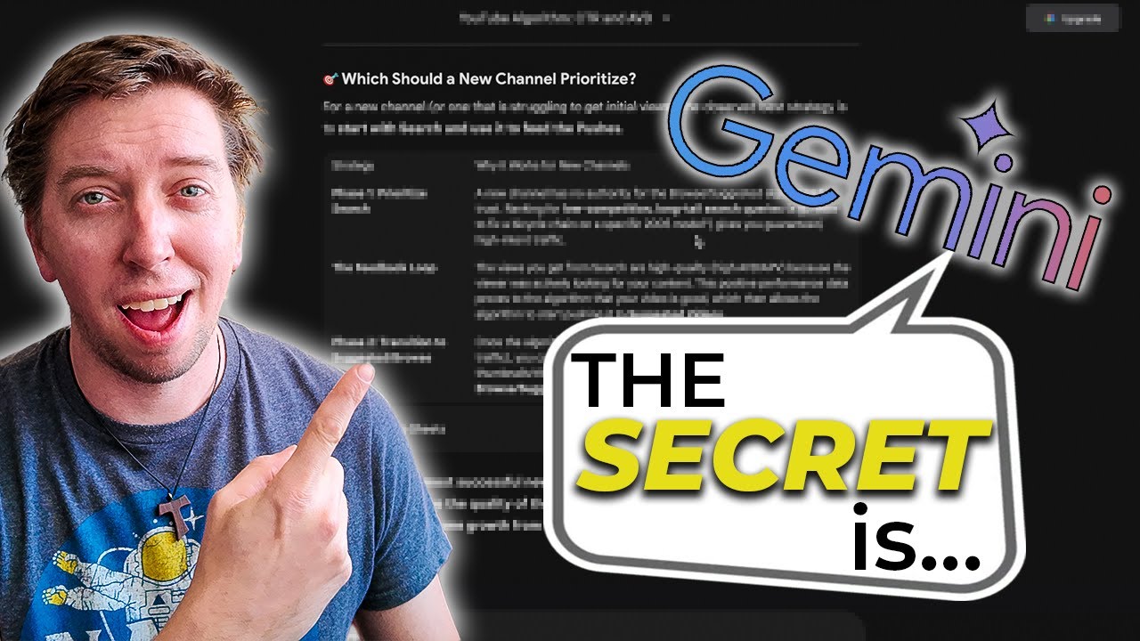 Asking Gemini How To Beat The YouTube Algorithm in 2026