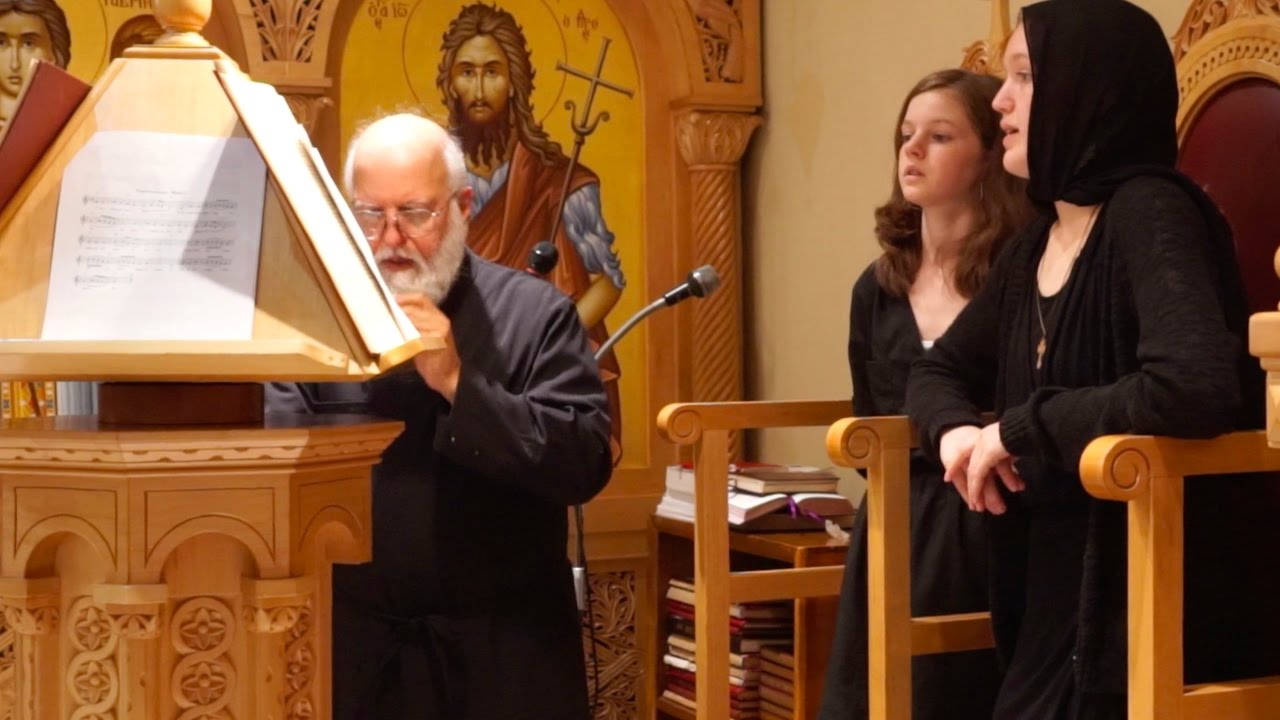 2017 04 11 Hymn of Kassiani in English and Greek, St George Greek Orth Church Massillon OH