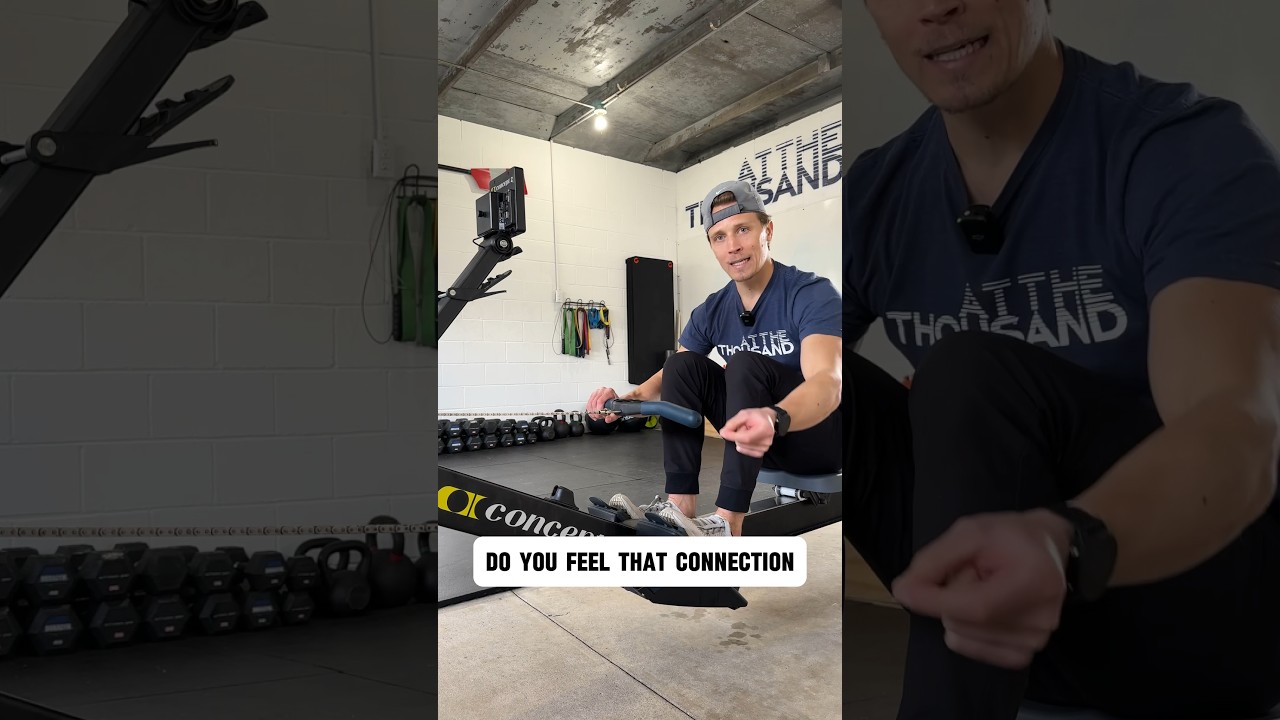What do you feel? Powerful rowing starts here. Check this out! #rowing