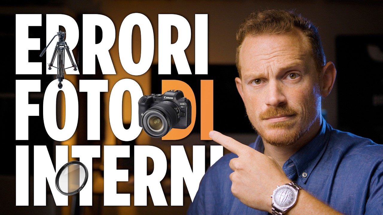 Non rovinare tutto! 5 ERRORI da NON FARE per FOTO di INTERNI e miglior fotocamera per FOTO a CASA