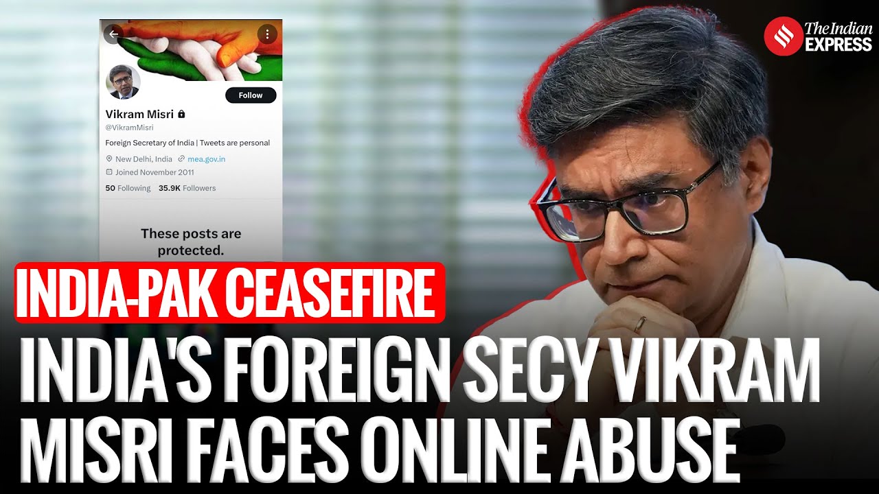 India Pakistan Conflict: India&rsquo;s Foreign Secretary Faces Online Abuse Over Ceasefire with Pakistan