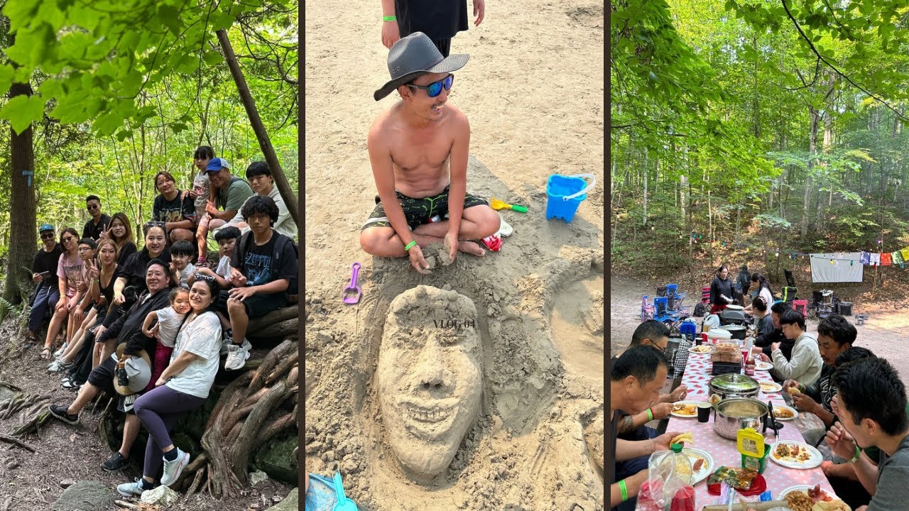 «Вот как выглядит летний кемпинг!» Веселый видеоблог о кемпинге🏕️👌