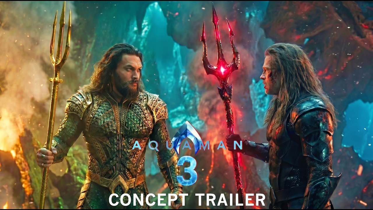 Aquaman 3: Rise of the Tides (2026) - First Trailer - Jason Momoa, Brad Pitt | Concept Trailer