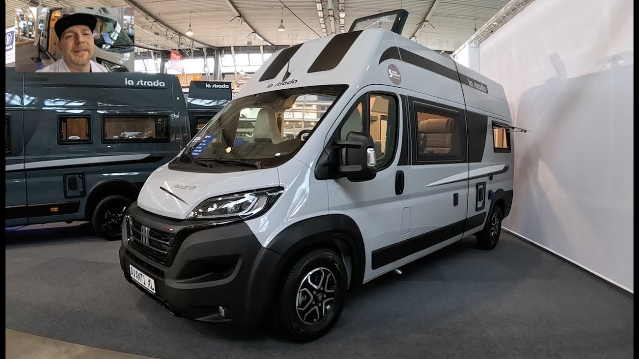 La Strada Avanti XL RV Camper Van Camping car Lastrada Fiat Ducato walkaround and interior V0830
