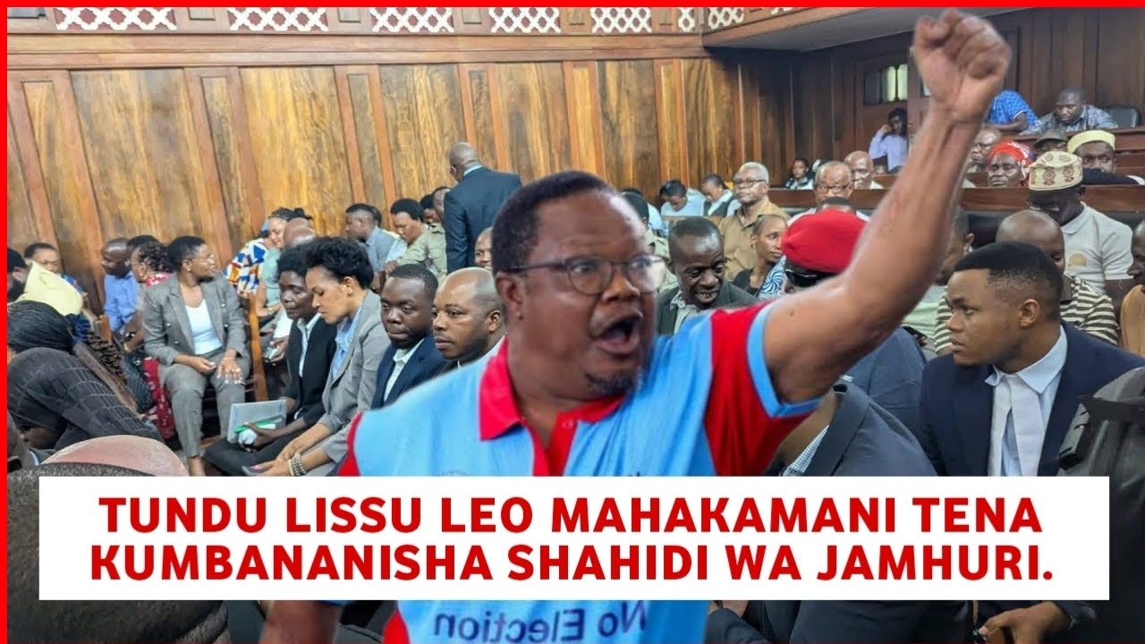 Lissu kupambana na shahidi mwingine wa jamhuri mbele ya jopo la majaji watatu mahakama kuu