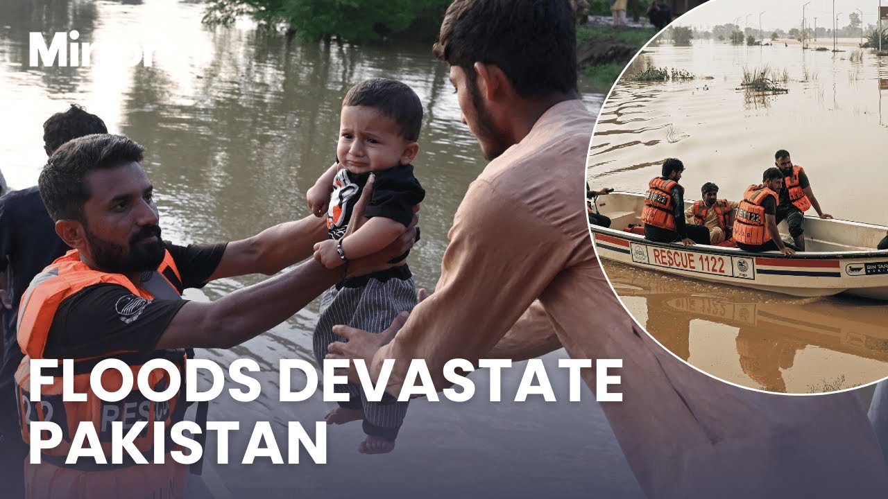 Major floods in Pakistan TRIGGER evacuation for over 200,000 residents