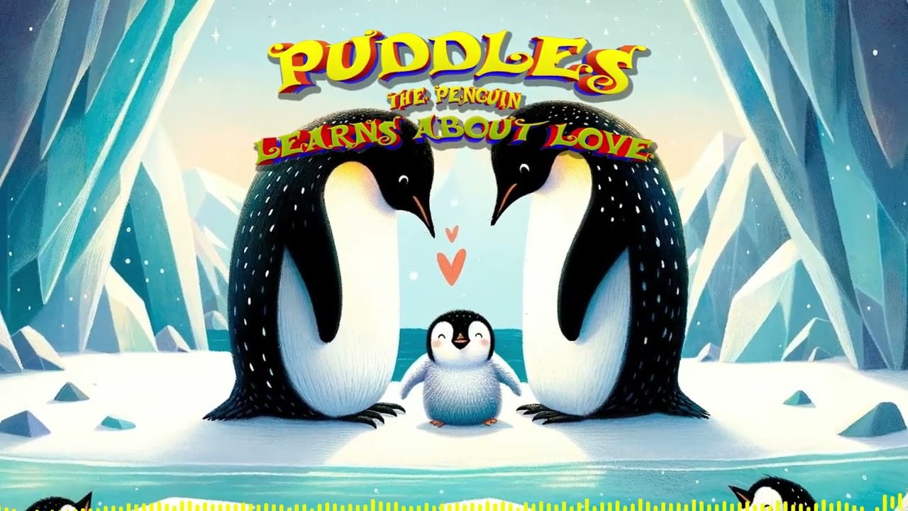Puddles the Penguin Learns About Love | Bedtime Story for Kids | English
