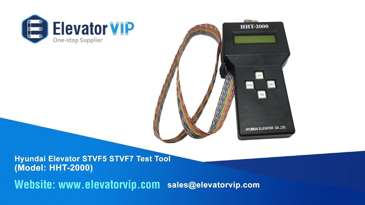HHT-2000 Hyundai Elevator STVF5 STVF7 Service Tool (Test Tool)