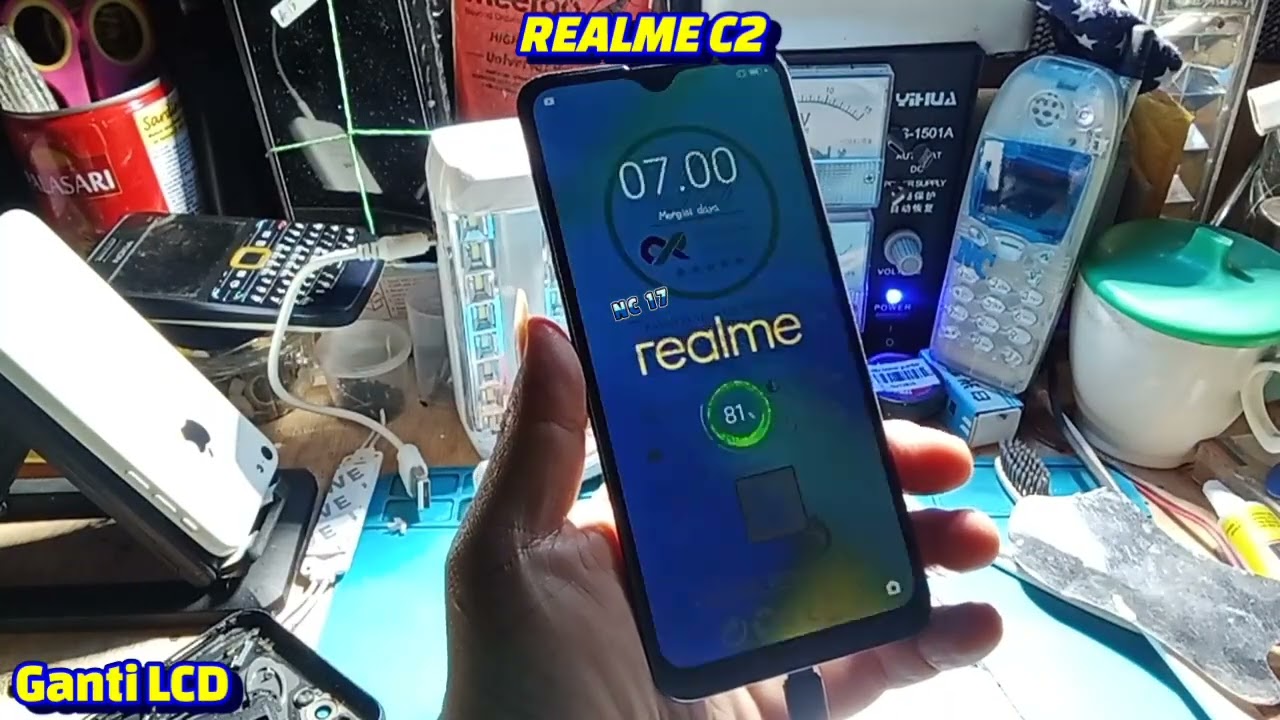 GANTI LCD REALME C2