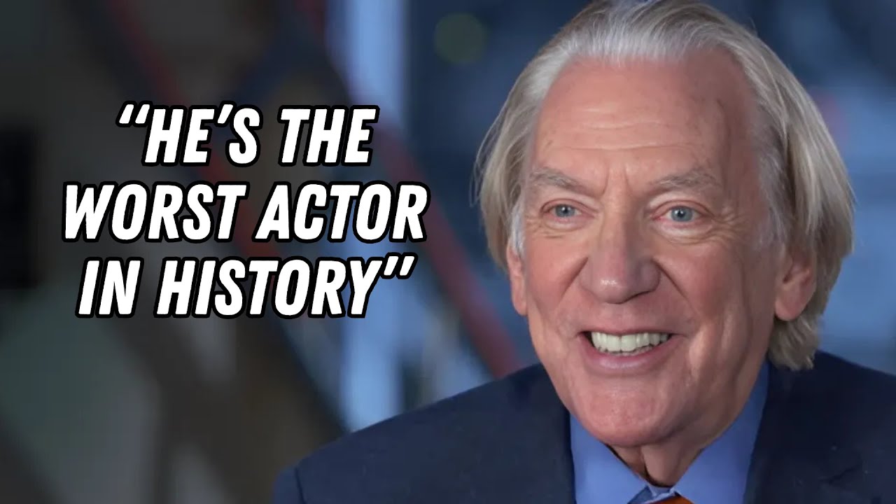At 88, Donald Sutherland Named 6 Actors He Hated The Most!